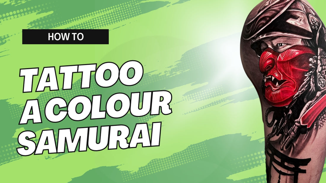 How To Tattoo A Colour Samurai